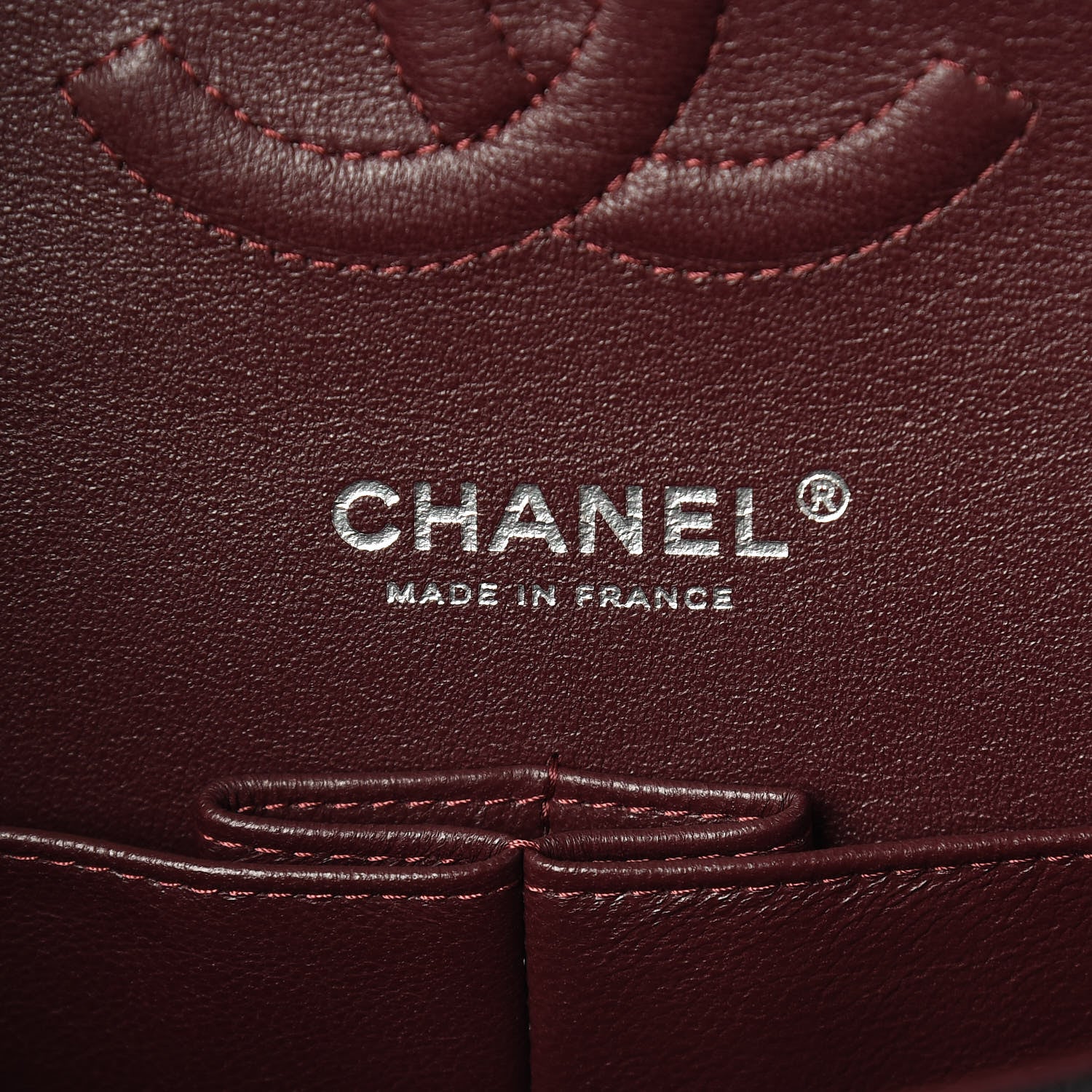 Chanel Caviar Chevron Quilted Medium Double Flap Black 6 of 11
