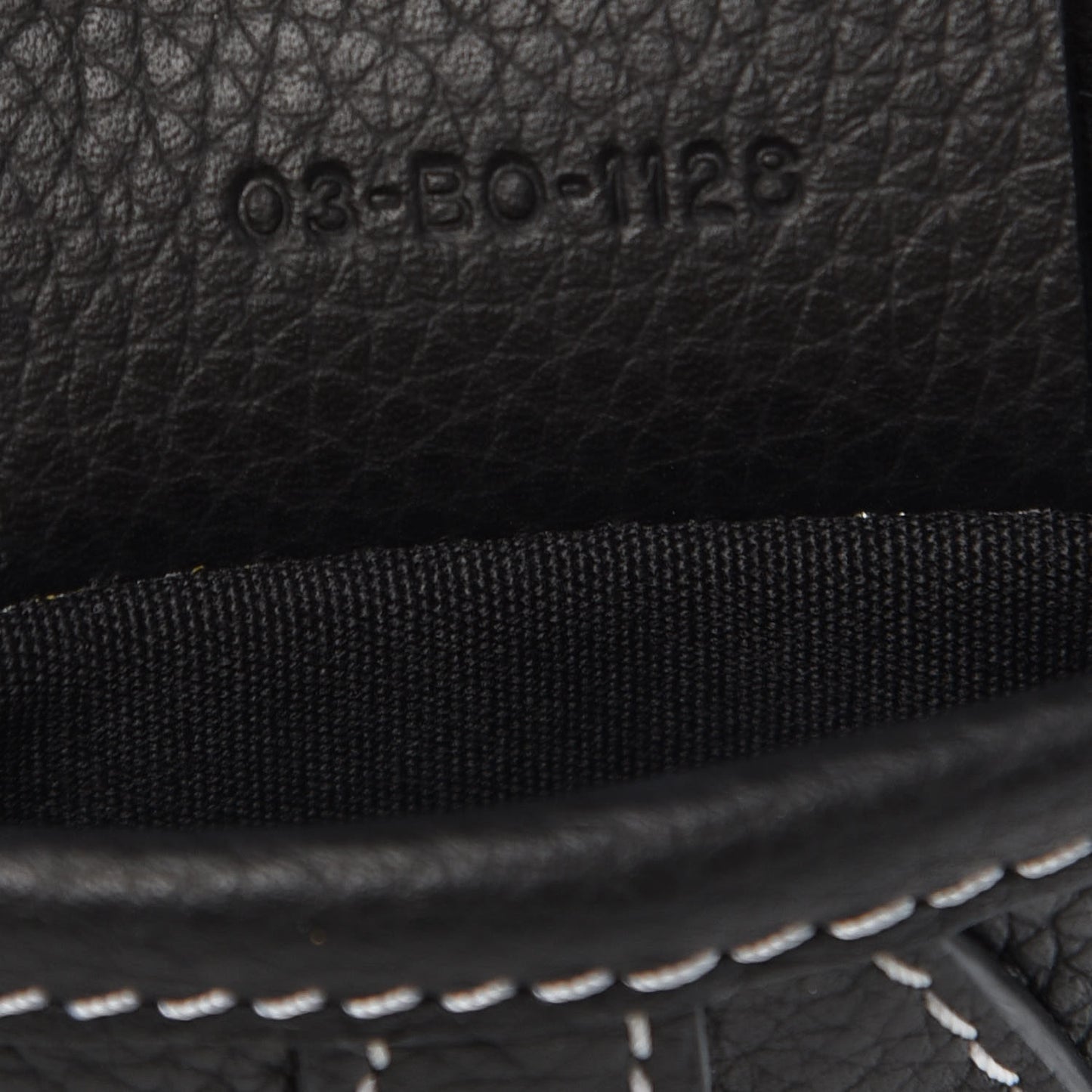 Calfskin Mens Messenger Bag Black