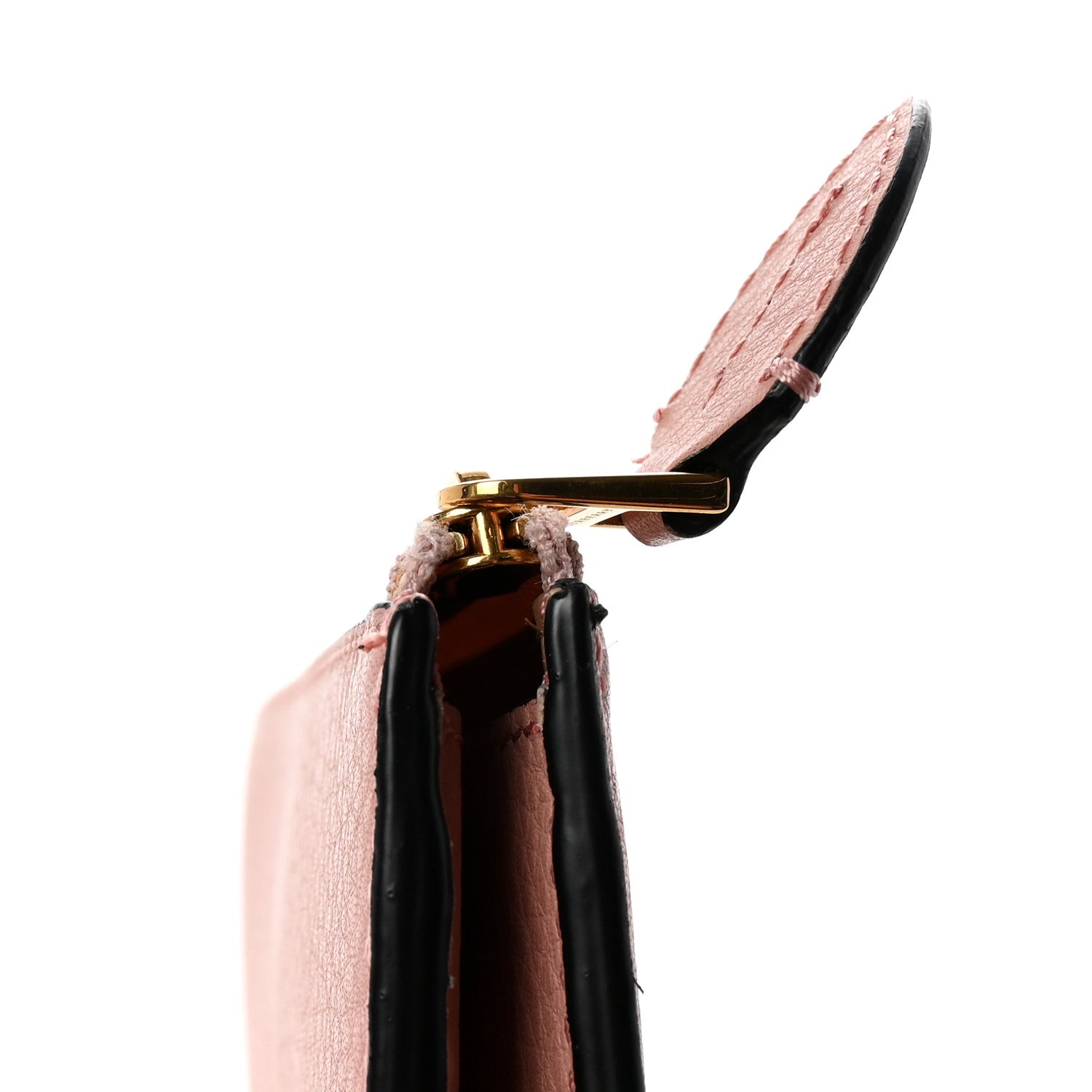 Burberry Grainy Calfskin Zip Around Wallet Pink 13 of 14