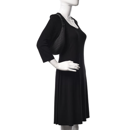 Christian Dior Monogram Street Chic Hobo Black 2 of 9