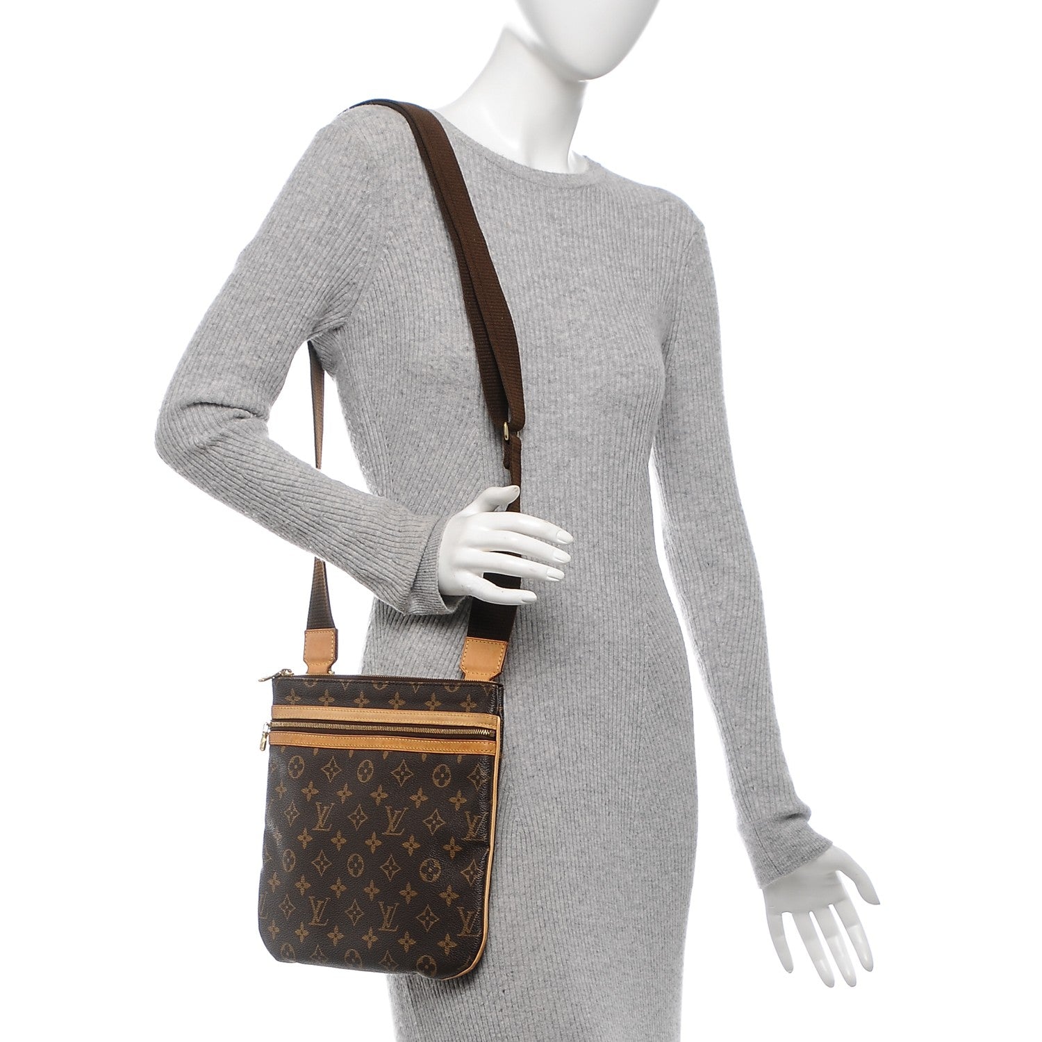 Louis Vuitton Monogram Bosphore Pochette 2 of 6