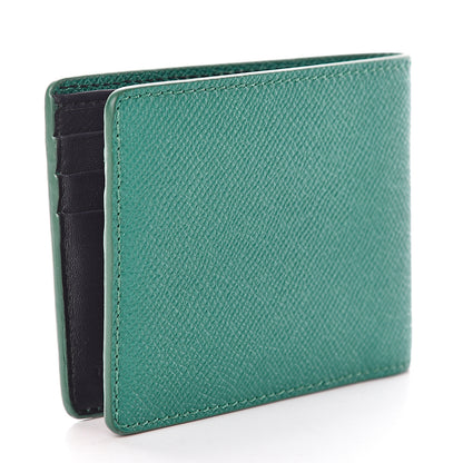 Burberry London Grainy Calfskin Bi-Fold Wallet Opal Green 3 of 8