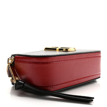 Marc Jacobs Saffiano Small Snapshot Camera Bag Black Multicolor 4 of 9