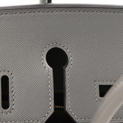 Hermes Epsom Birkin Sellier 25 Gris Meyer 12 of 13