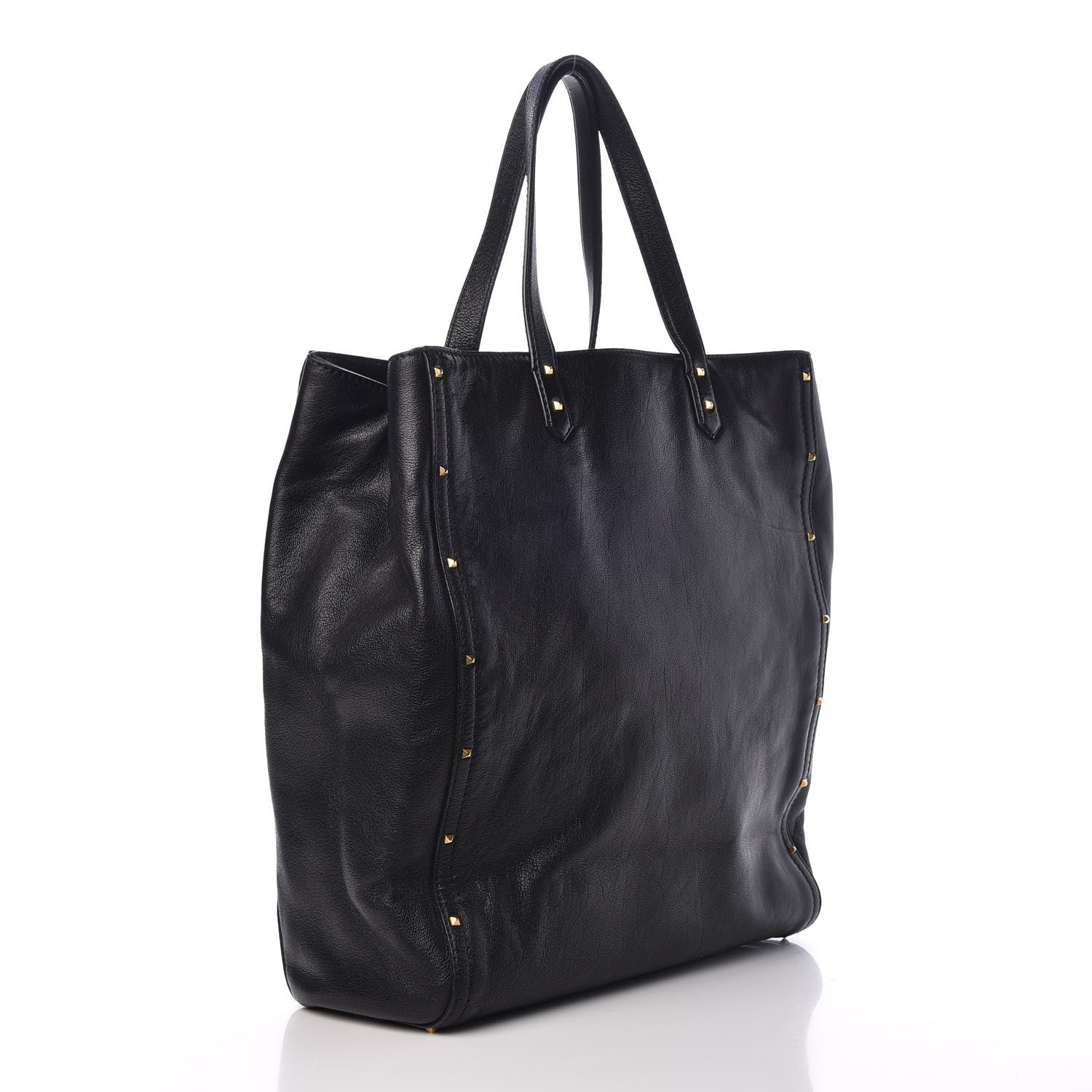 Marc Jacobs Lambskin Paradise Studded Tote Black 3 of 7