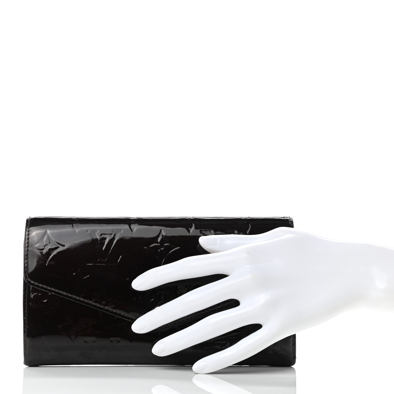 Louis Vuitton Vernis Sarah Wallet NM Amarante 2 of 11