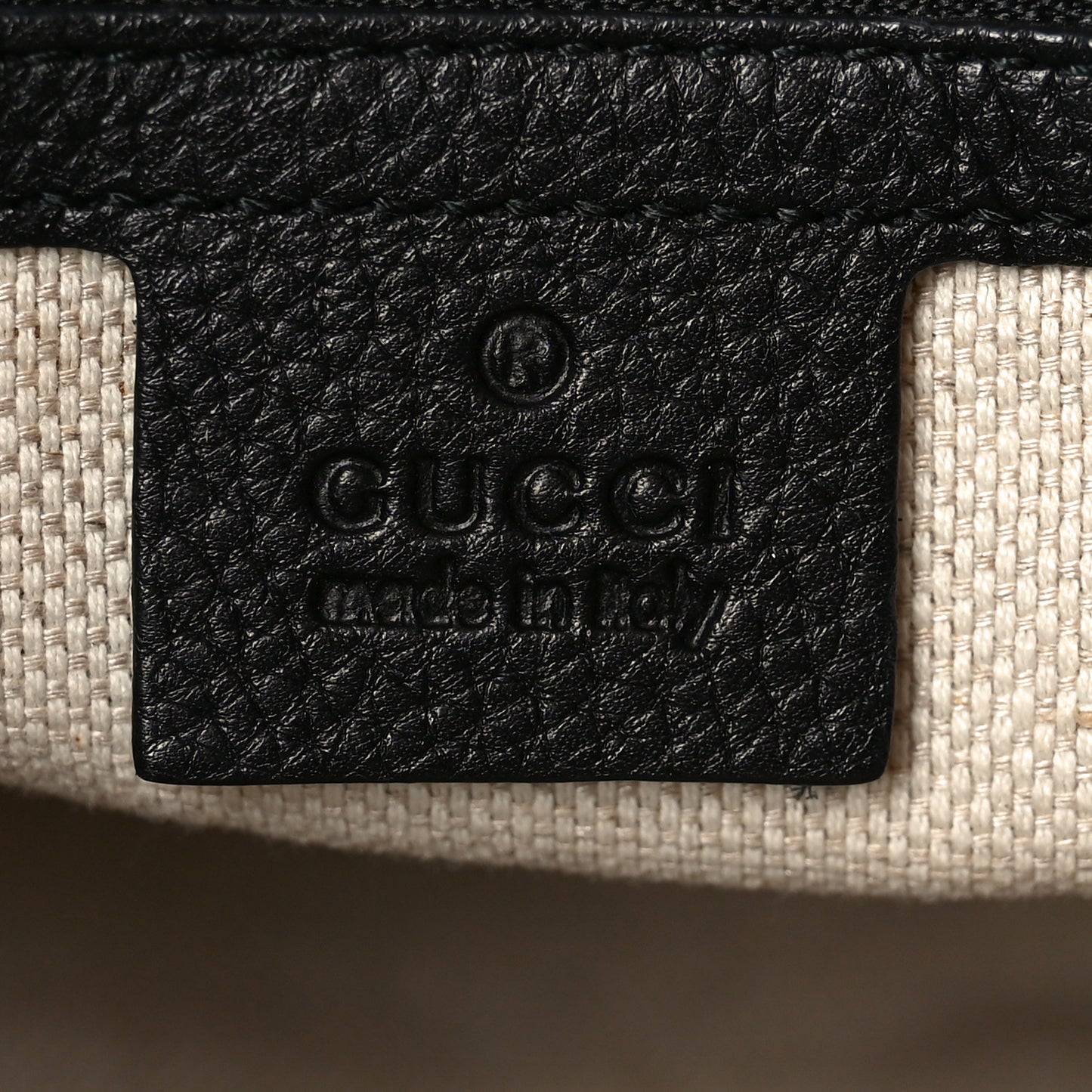 Pebbled Calfskin Medium Soho Chain Shoulder Bag Black