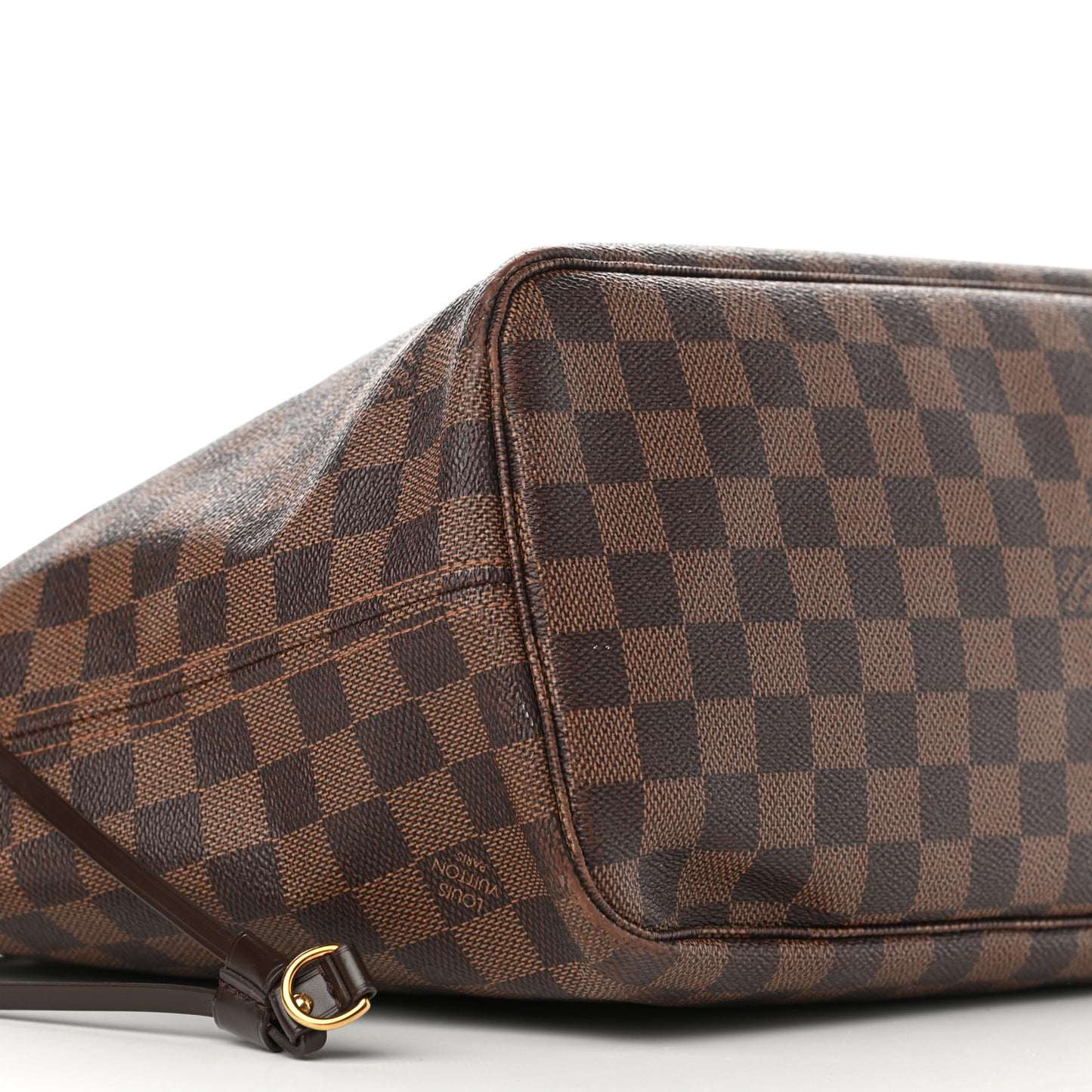 Damier Ebene Neo Neverfull MM Rose Ballerine