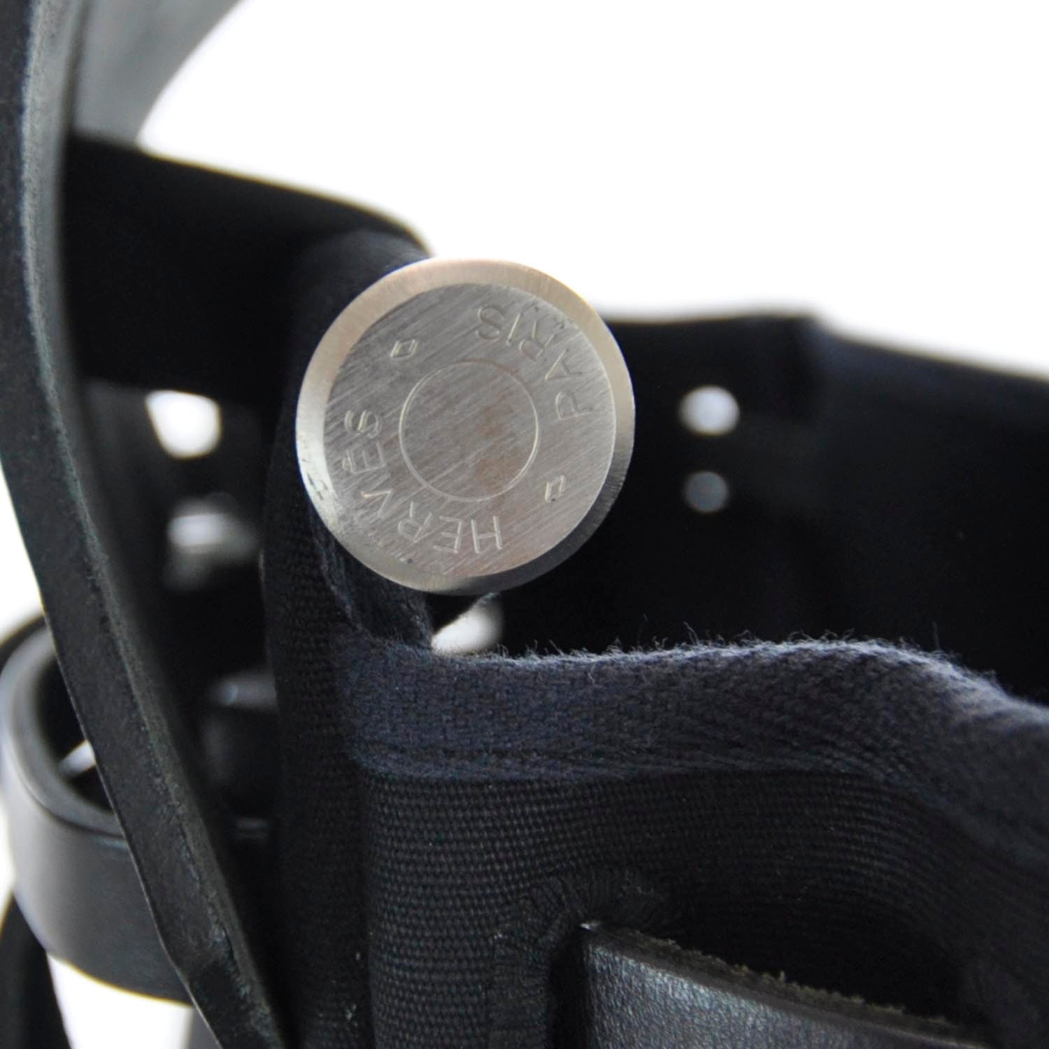 Hermes Toile Herbag Black 7 of 8