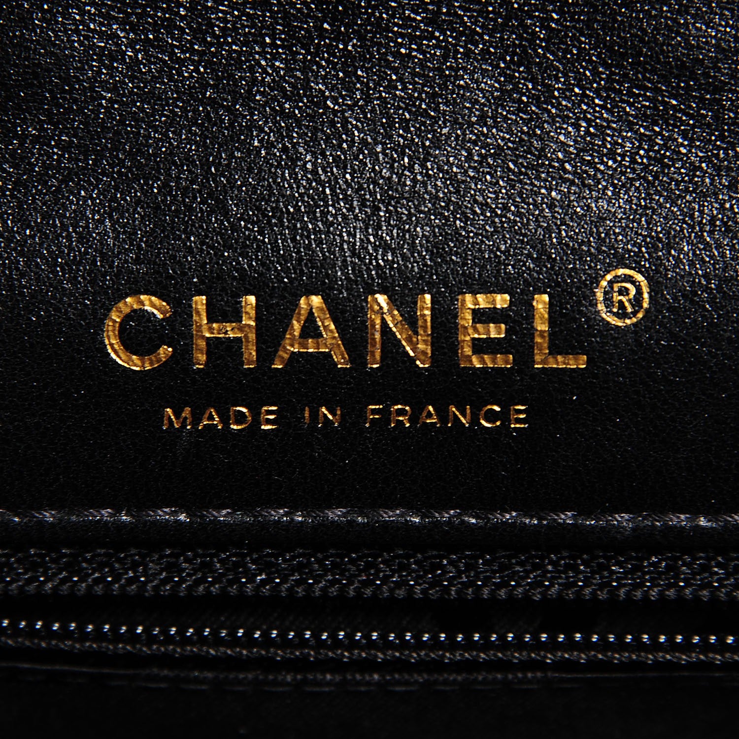 Chanel Lambskin Stitched Mini Flap Black 6 of 8