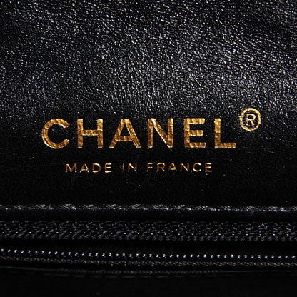 Chanel Lambskin Stitched Mini Flap Black 6 of 8