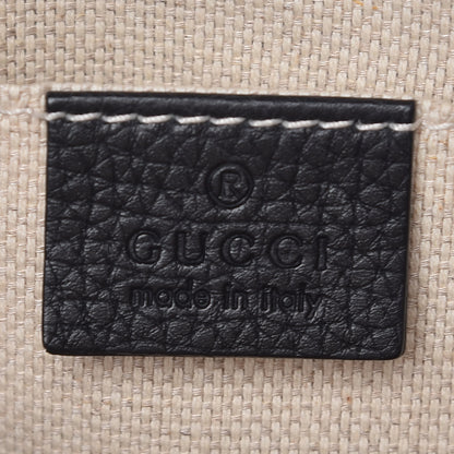 Gucci Pebbled Calfskin Small Soho Disco Bag Black 8 of 9
