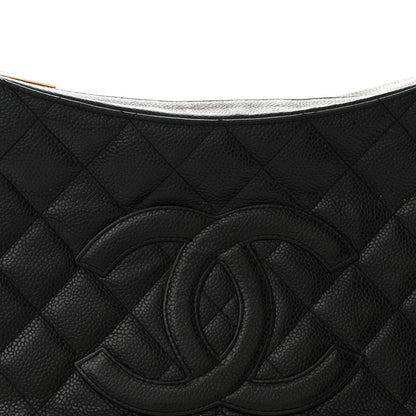 Chanel Caviar Quilted Timeless CC Shoulder Bag Black 8 of 14