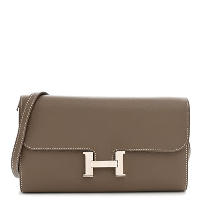 Hermes Evercolor Constance Wallet To Go Etoupe 1 of 10