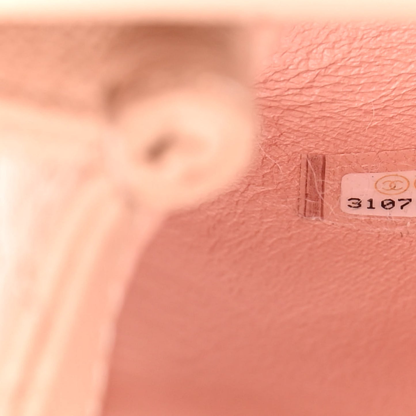 Caviar Quilted Mini Coco Handle Flap Light Pink