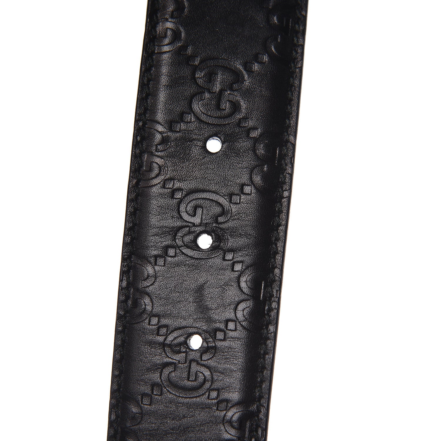 Gucci Guccissima Interlocking G 40mm Belt 85 34 Black 5 of 7