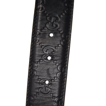 Gucci Guccissima Interlocking G 40mm Belt 85 34 Black 5 of 7