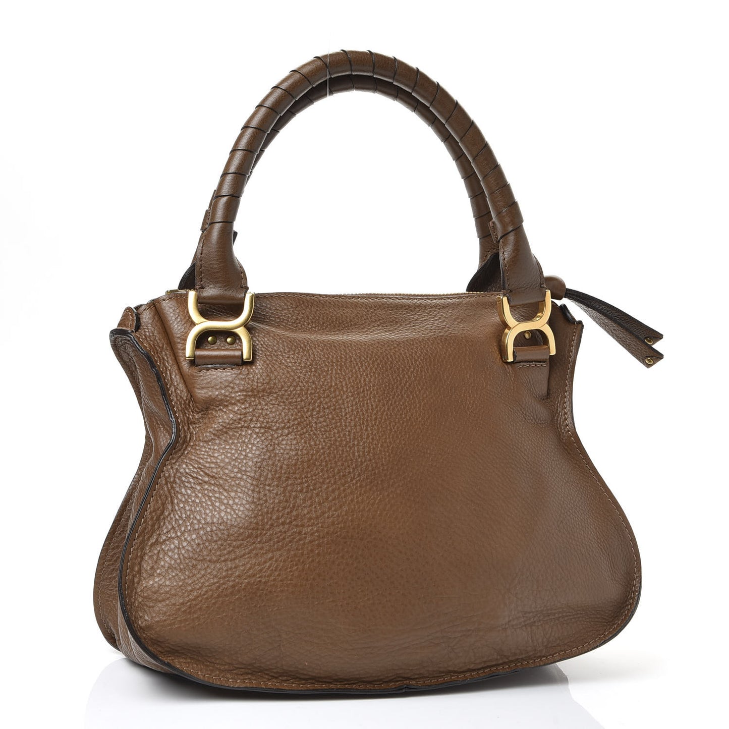 Calfskin Medium Marcie Satchel Barbour Khaki