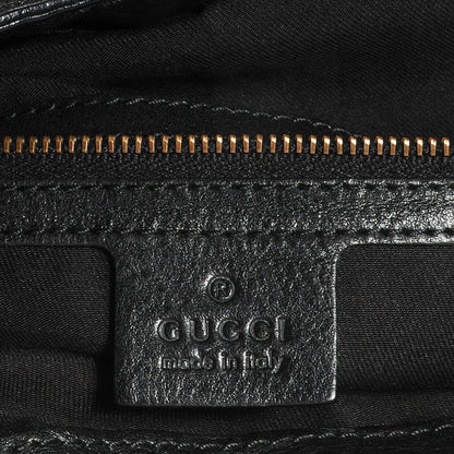 Gucci Monogram Large Jockey Hobo Black 6 of 7