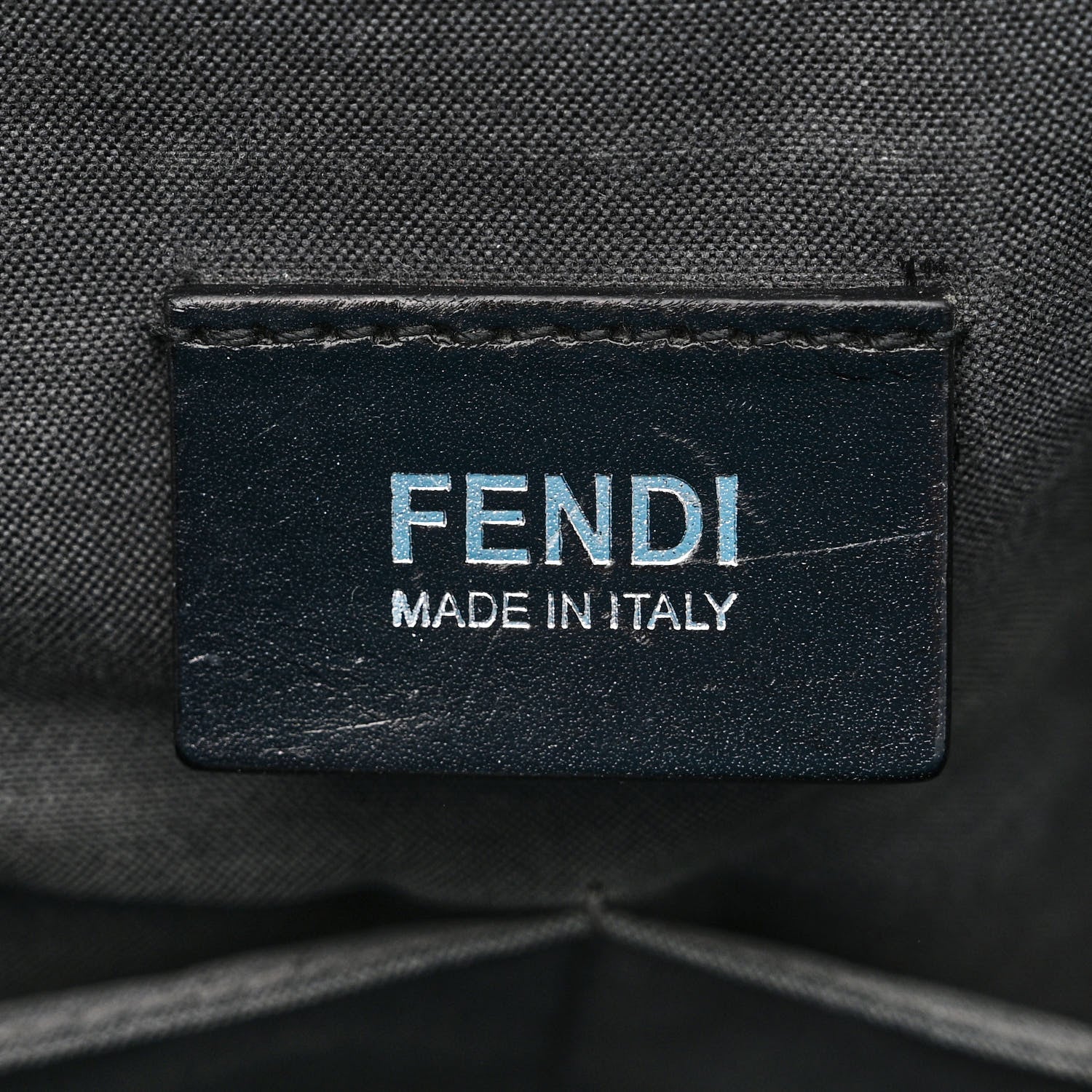 Fendi Vitello Bauletto Blue 8 of 12