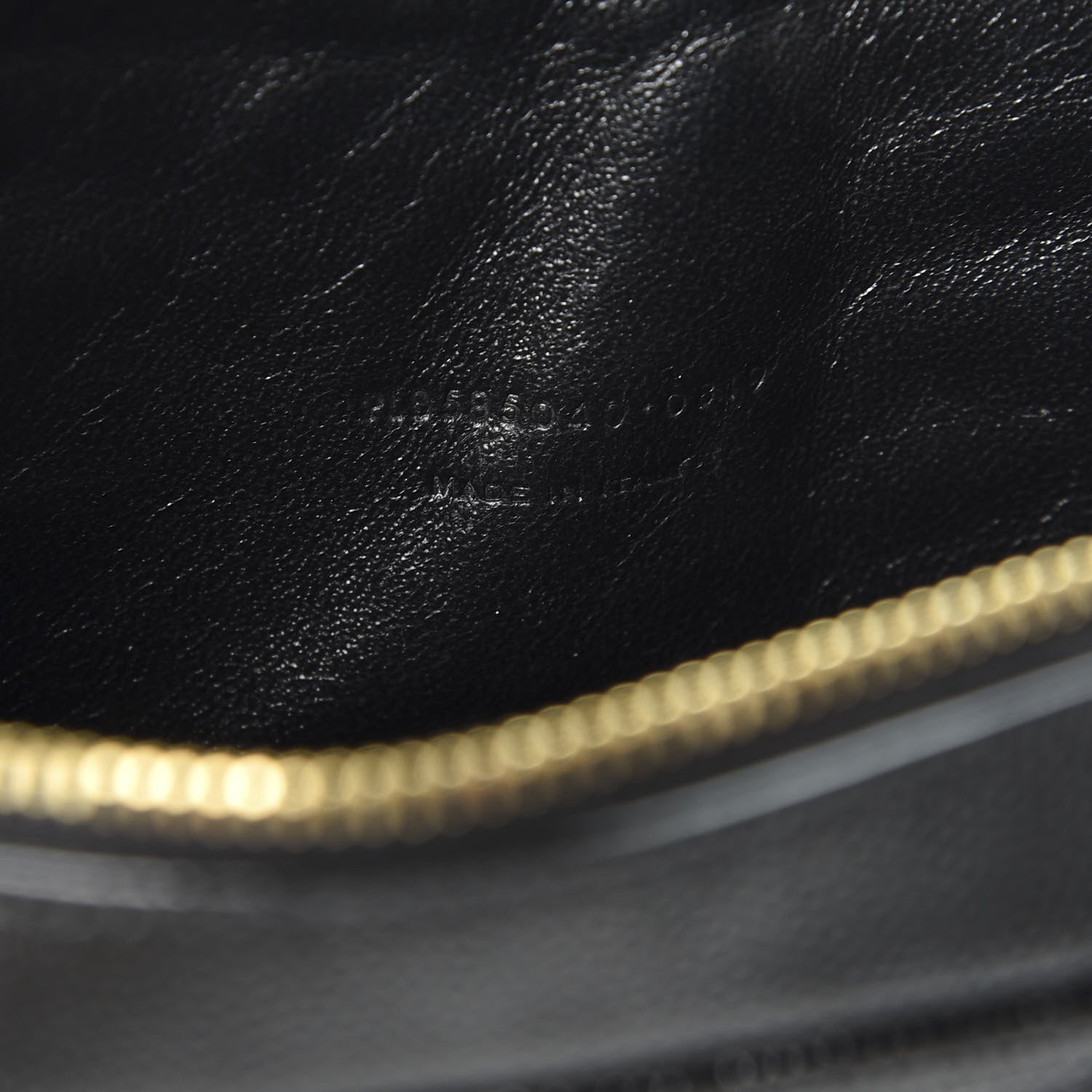 Saint Laurent Grain De Poudre Matelasse Monogram Mini Lou Camera Bag Black 8 of 9