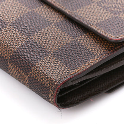 Louis Vuitton Damier Ebene Elise Wallet 11 of 14