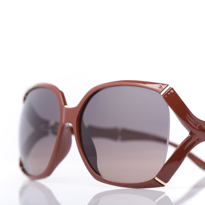 Gucci Bamboo Effect Sunglasses GG0505S Red 7 of 8