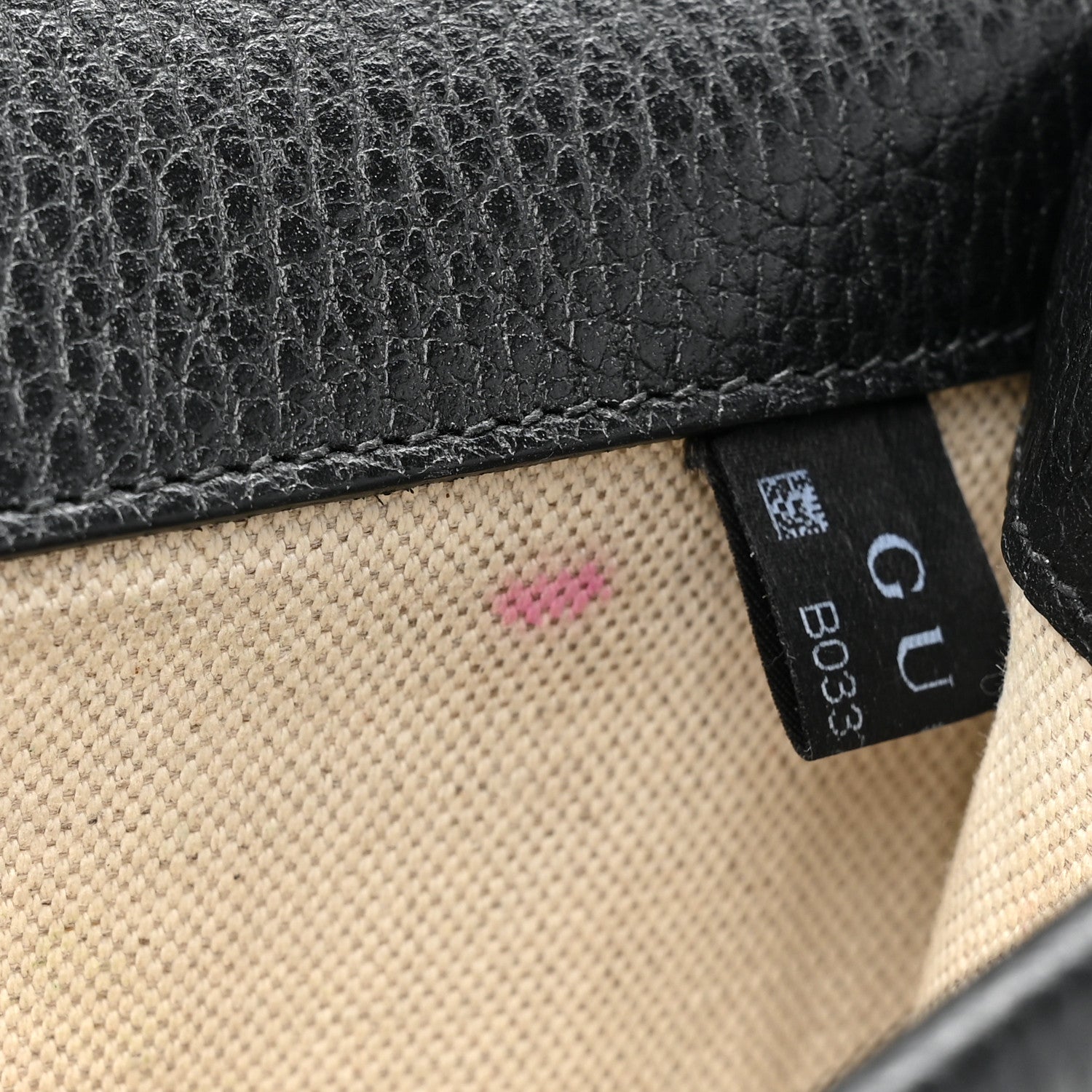 Gucci Dollar Calfskin Enamel Small Dionysus Shoulder Bag Black Electric Blue 11 of 12