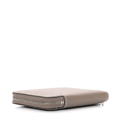 Hermes Epsom Silk'in Compact Wallet Etoupe 3 of 4
