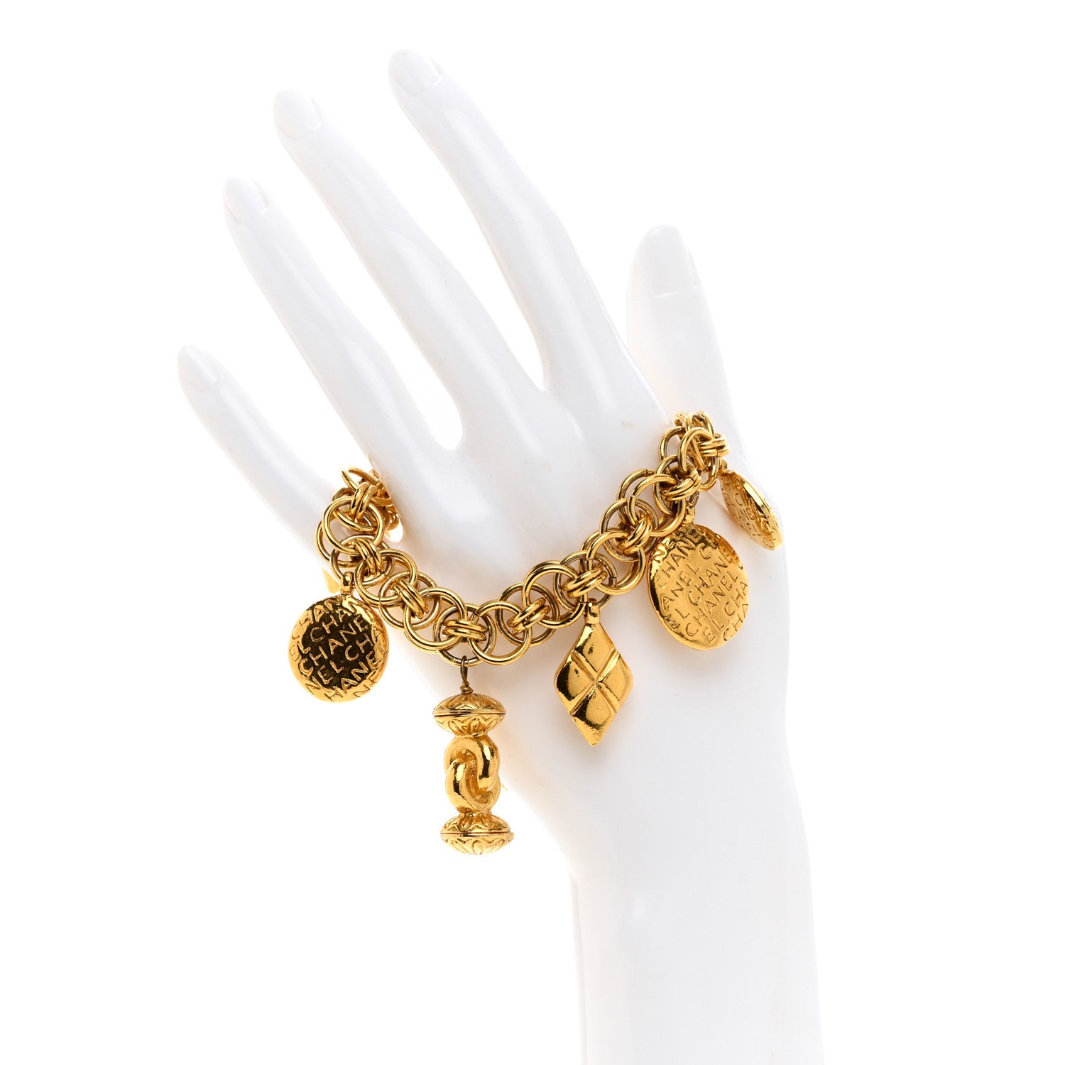 Chanel Bijoux Charm Bracelet Gold 2 of 4