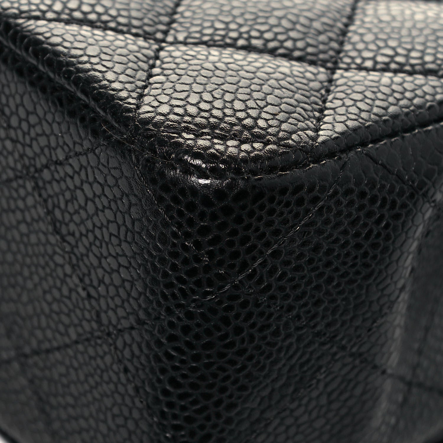 Chanel Caviar Quilted Medium Double Flap Black 12 of 12