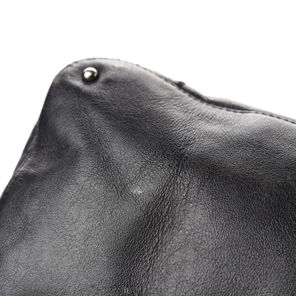 Chanel Calfskin Square Stitched Tassel Hobo Black 12 of 17