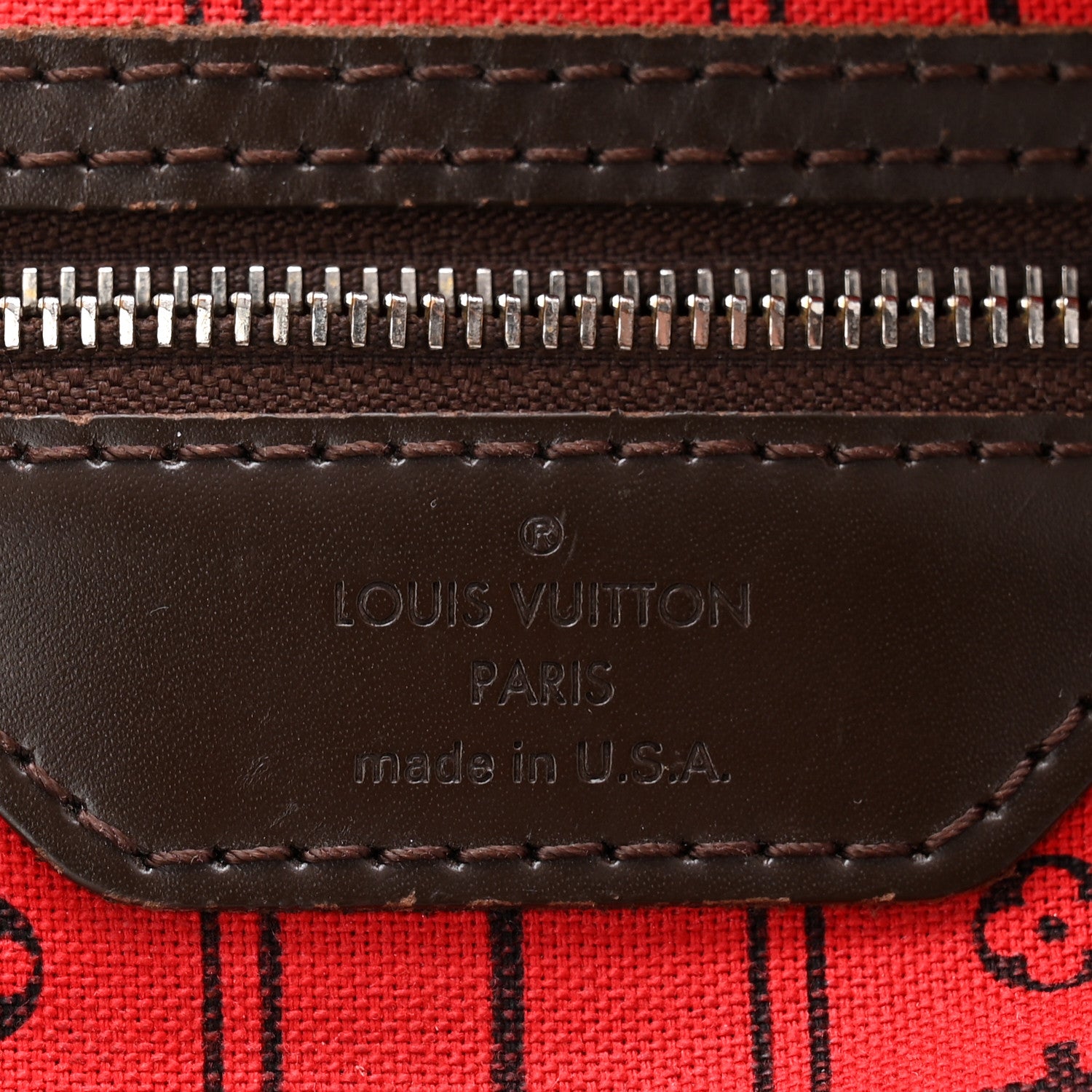 Louis Vuitton Damier Ebene Neverfull MM 6 of 12