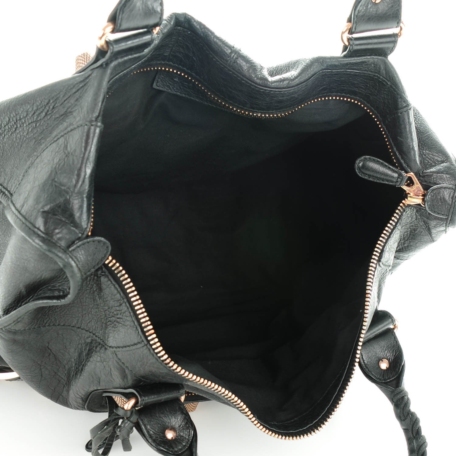 Balenciaga Agneau Giant 21 Rose Gold Hardware Work Black 6 of 8