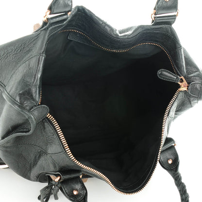 Balenciaga Agneau Giant 21 Rose Gold Hardware Work Black 6 of 8
