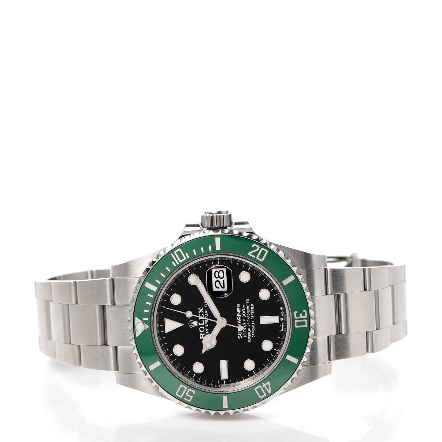 Stainless Steel 41mm Oyster Perpetual Submariner Date Starbucks Watch Black 126610LV