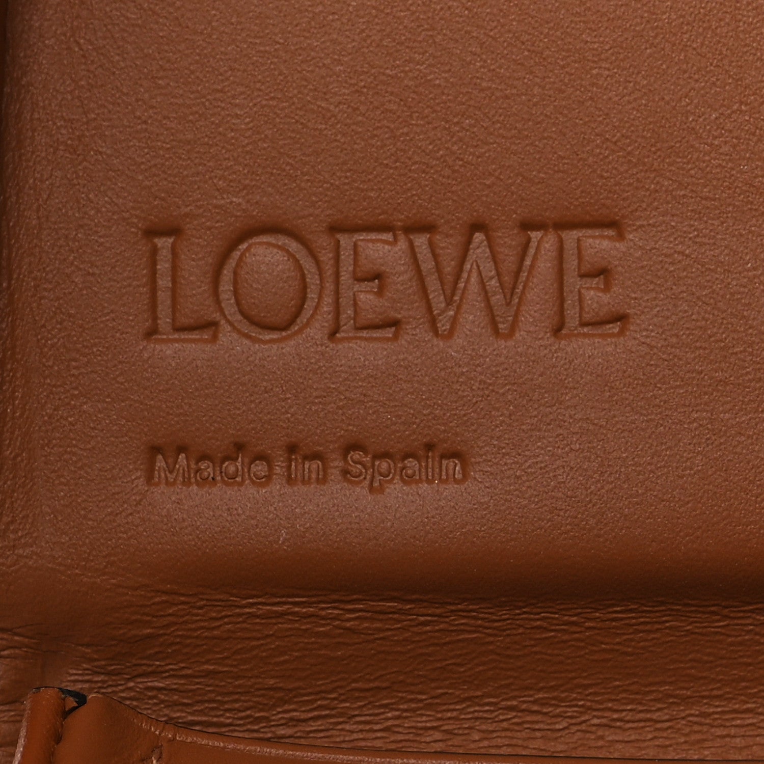 Loewe Soft Calfskin Small Heel Bag Tan 6 of 10