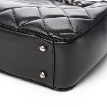 Chanel Calfskin Quilted Small Ballerine Camera Case Black 9 of 11