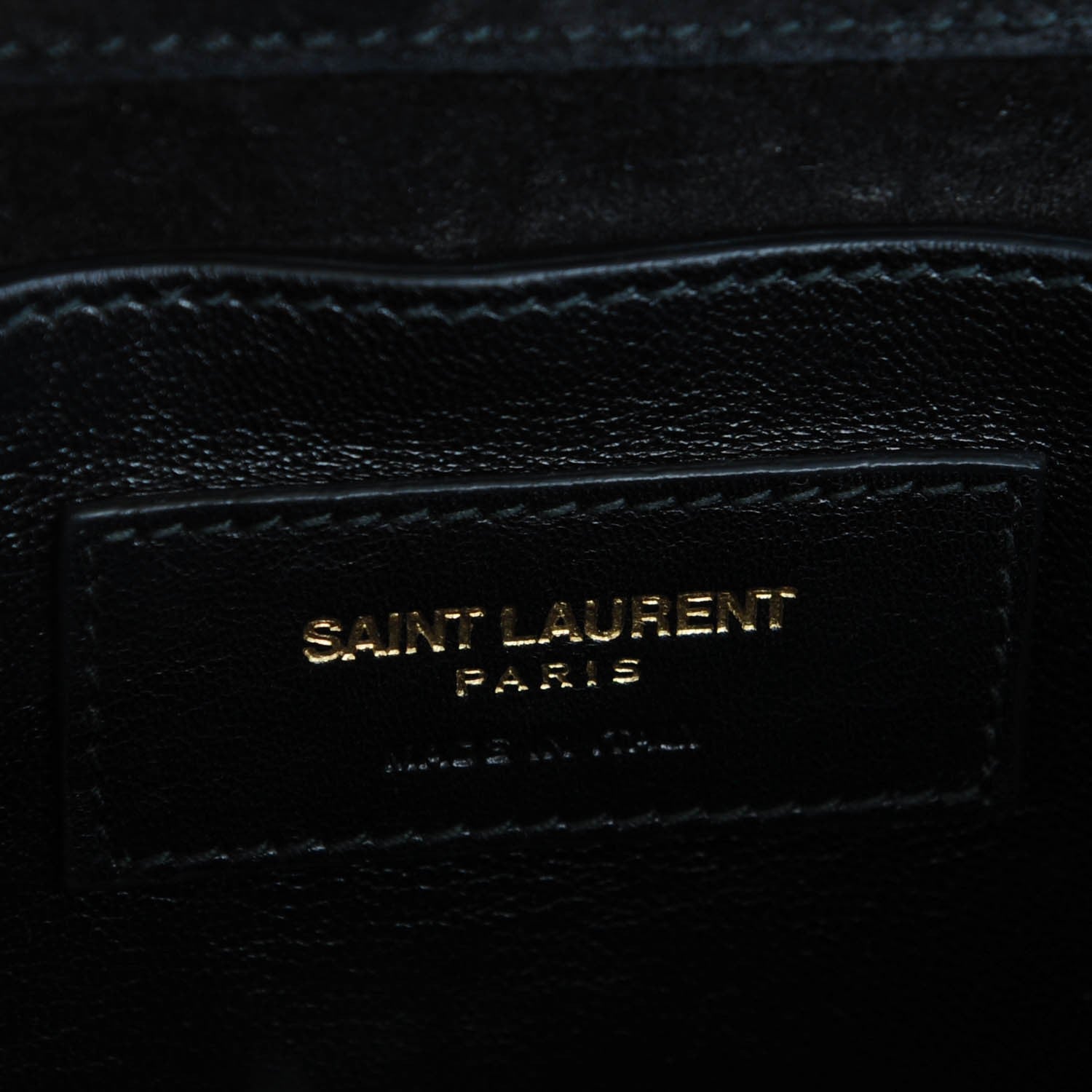 Saint Laurent Patent Small Monogram Kate Satchel Black 7 of 7