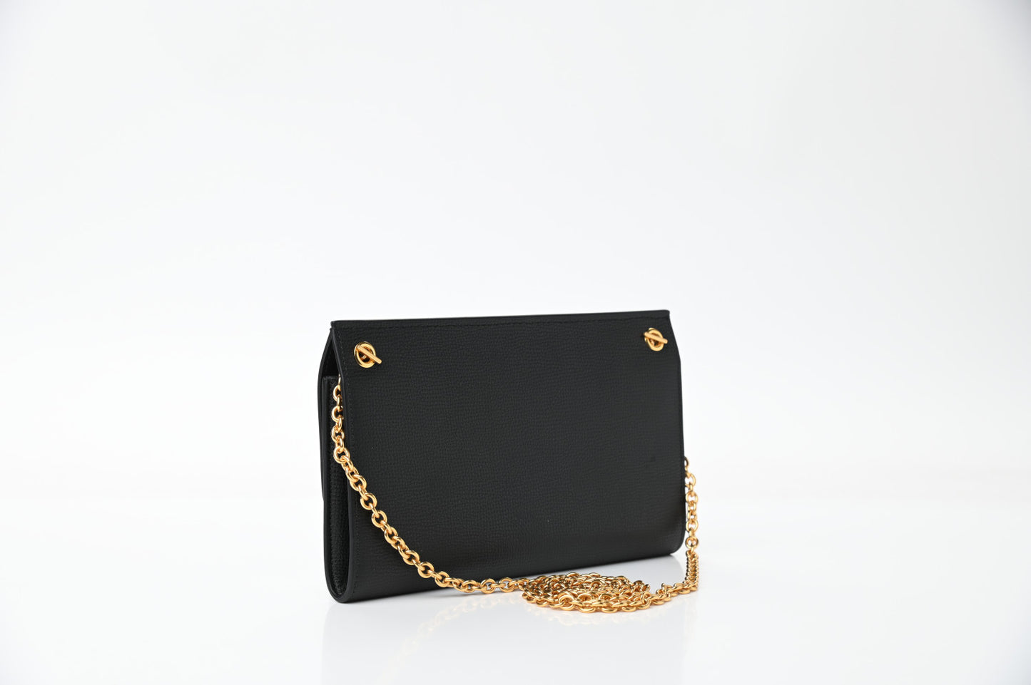 Small Classic Grain Amberley Convertible Clutch Black
