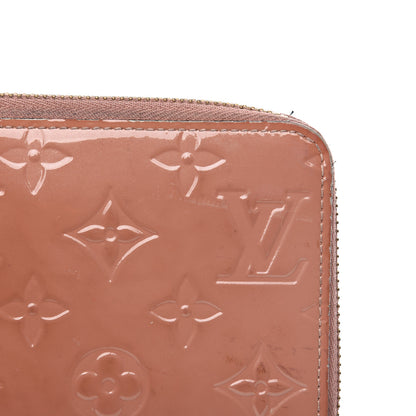 Louis Vuitton Vernis Zippy Wallet Rose Velours 6 of 16