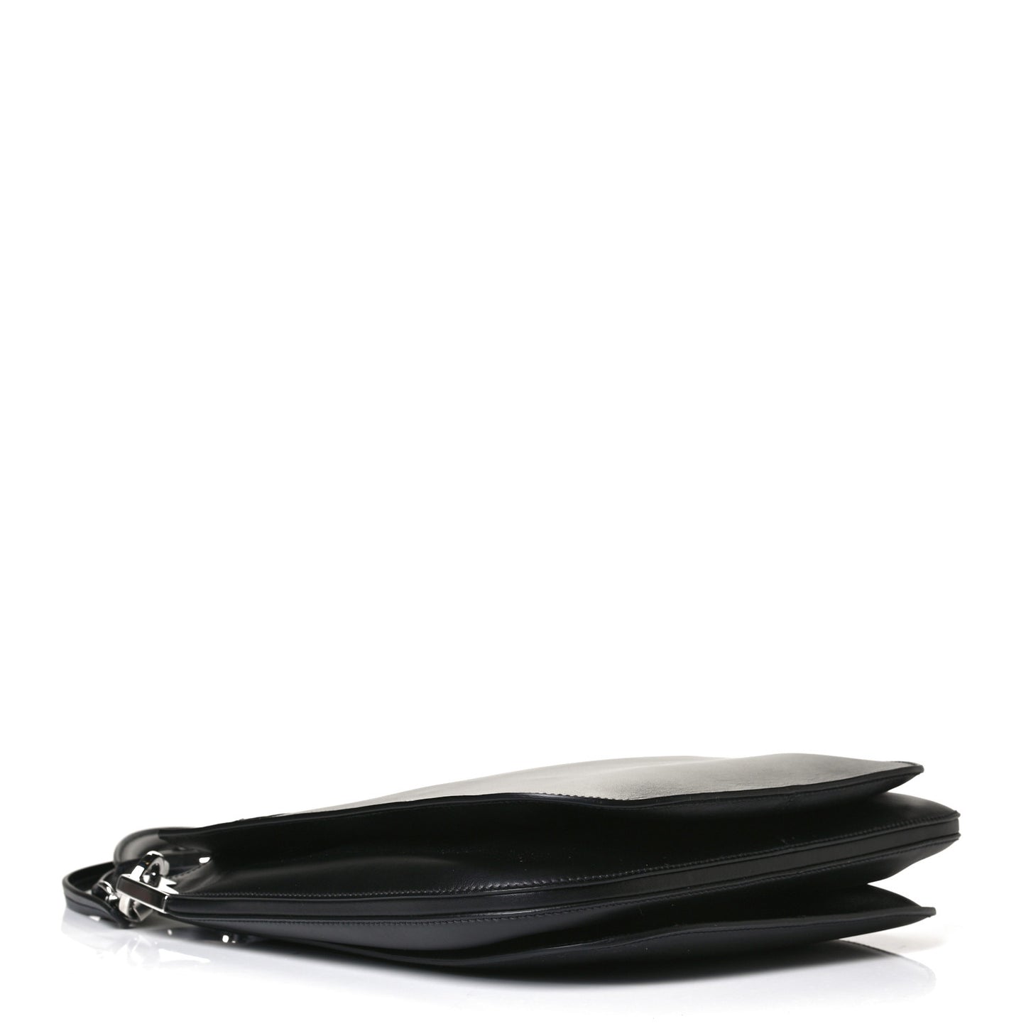 City Calfskin Large Margit Bag Black