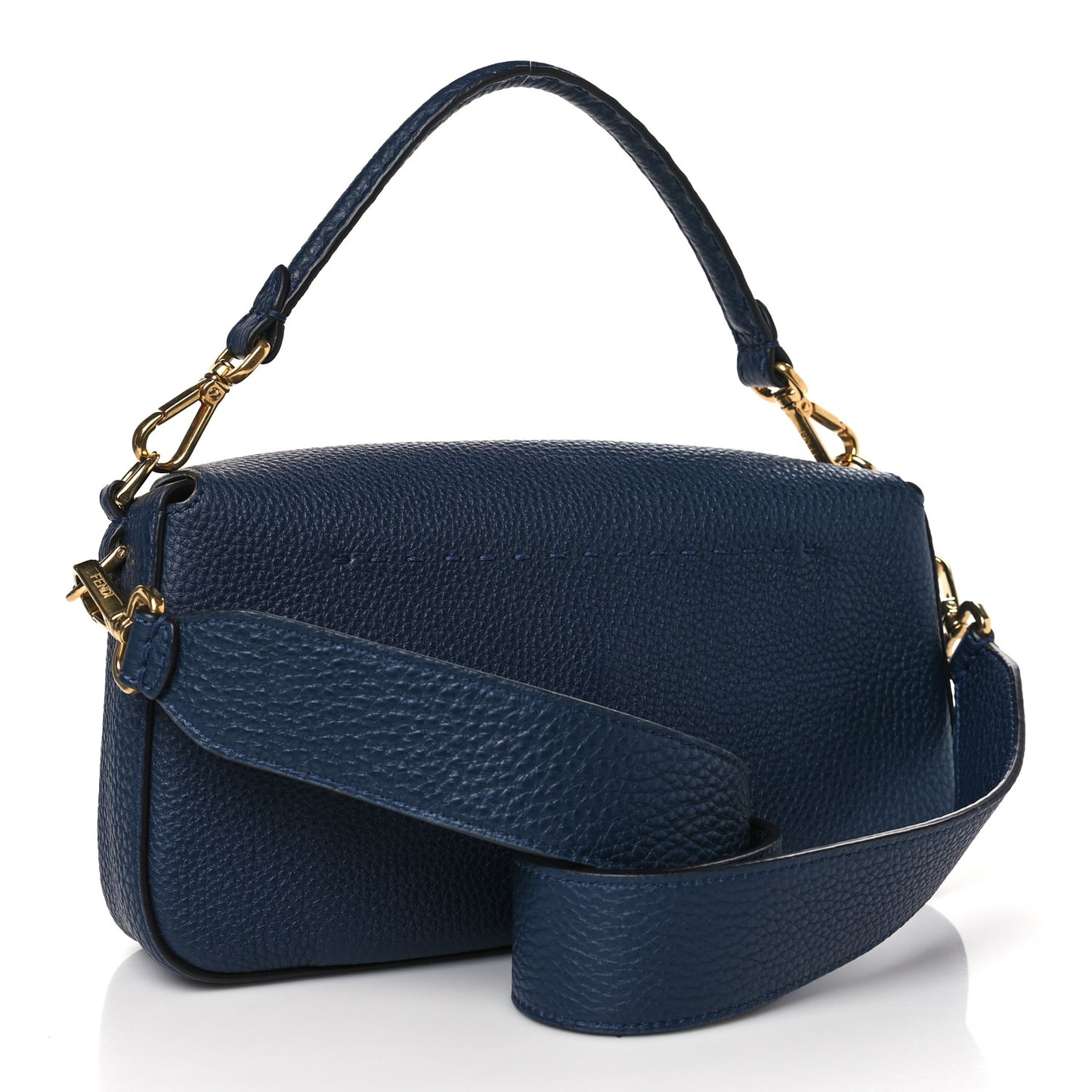 Cuoio Romano Selleria Baguette Dark Blue