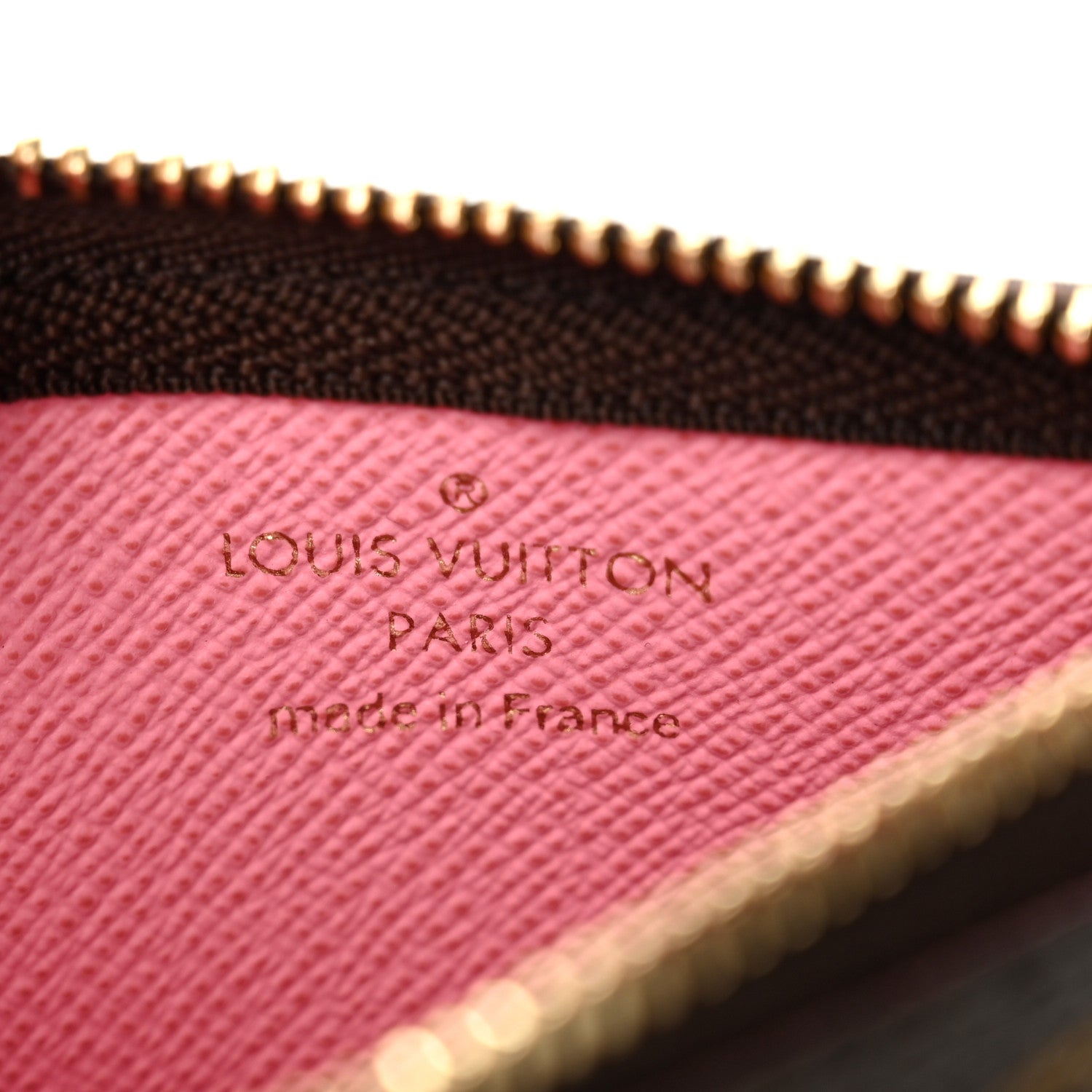 Louis Vuitton Monogram 2022 Christmas Animation Paris Key Pouch Pink 6 of 9