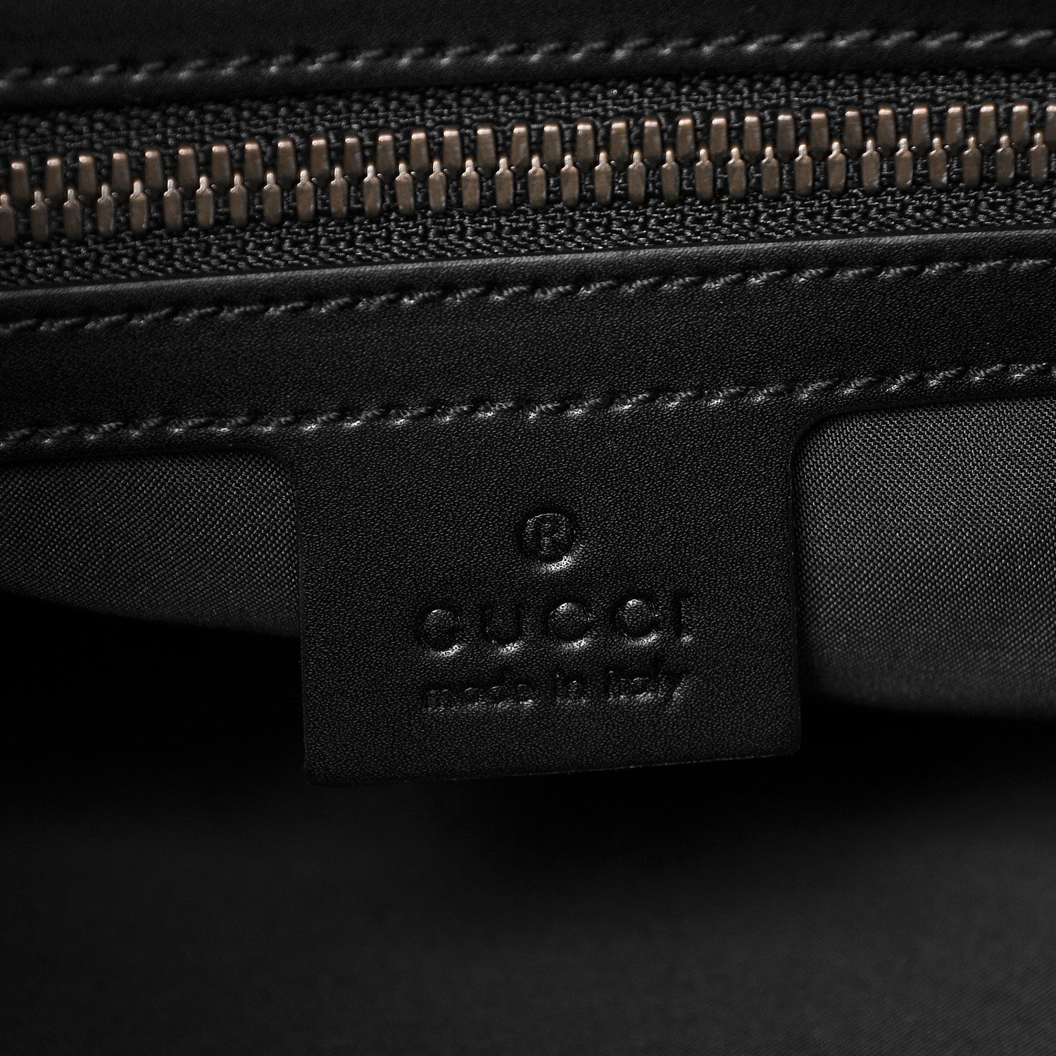 Gucci GG Supreme Monogram Angry Cat Drawstring Backpack 6 of 7