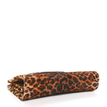 Jimmy Choo Pony Hair Crystal Venus Clutch Leopard 4 of 9