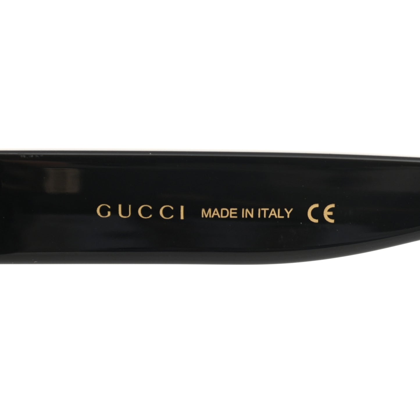Acetate Round GG0319S Sunglasses Black Grey