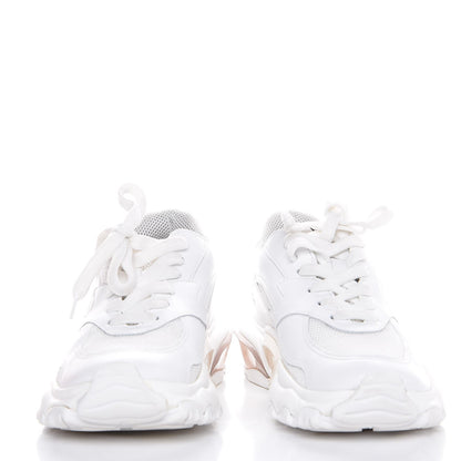 Valentino Garavani Calfskin Womens Bounce Sneakers 37 White 5 of 12