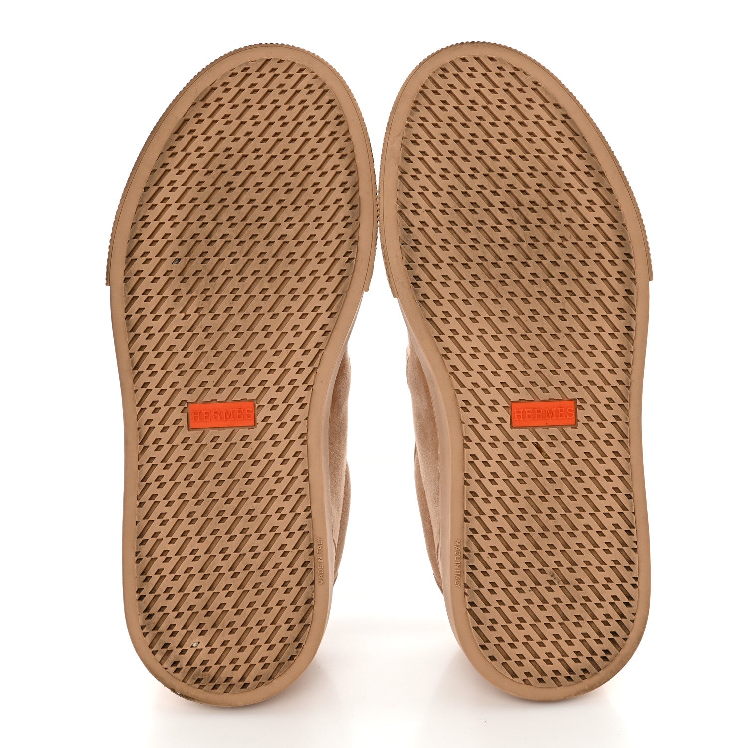 Hermes Suede Day Sneakers 36 Bois De Santal 5 of 9