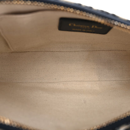Christian Dior Oblique CD Lounge Bag Blue 4 of 11